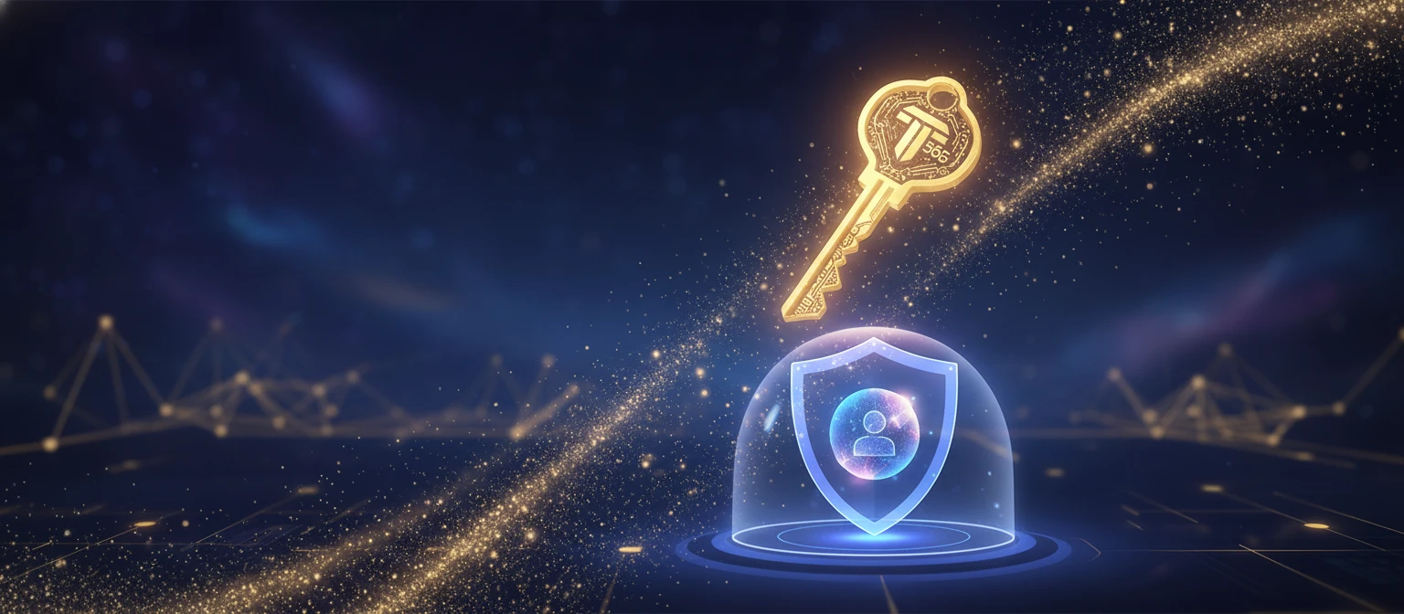 Logging in through the app