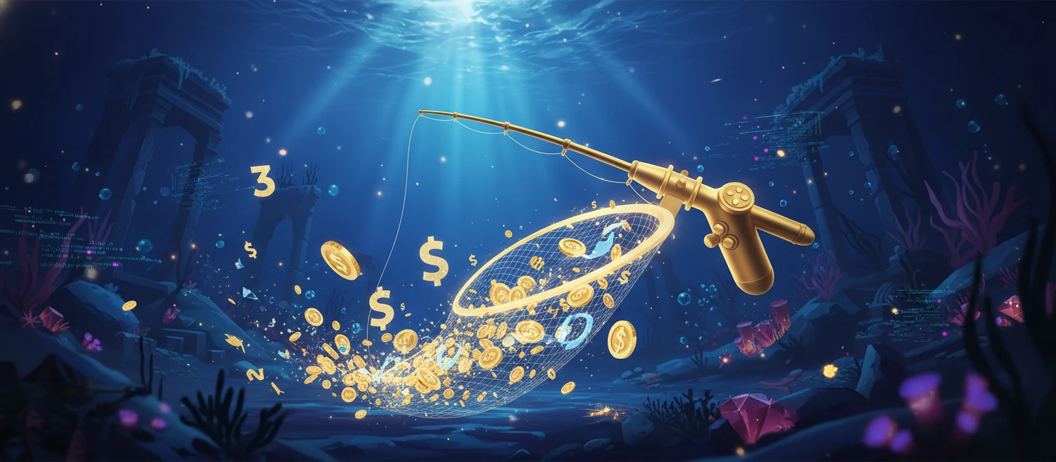 Arcade-style fishing games