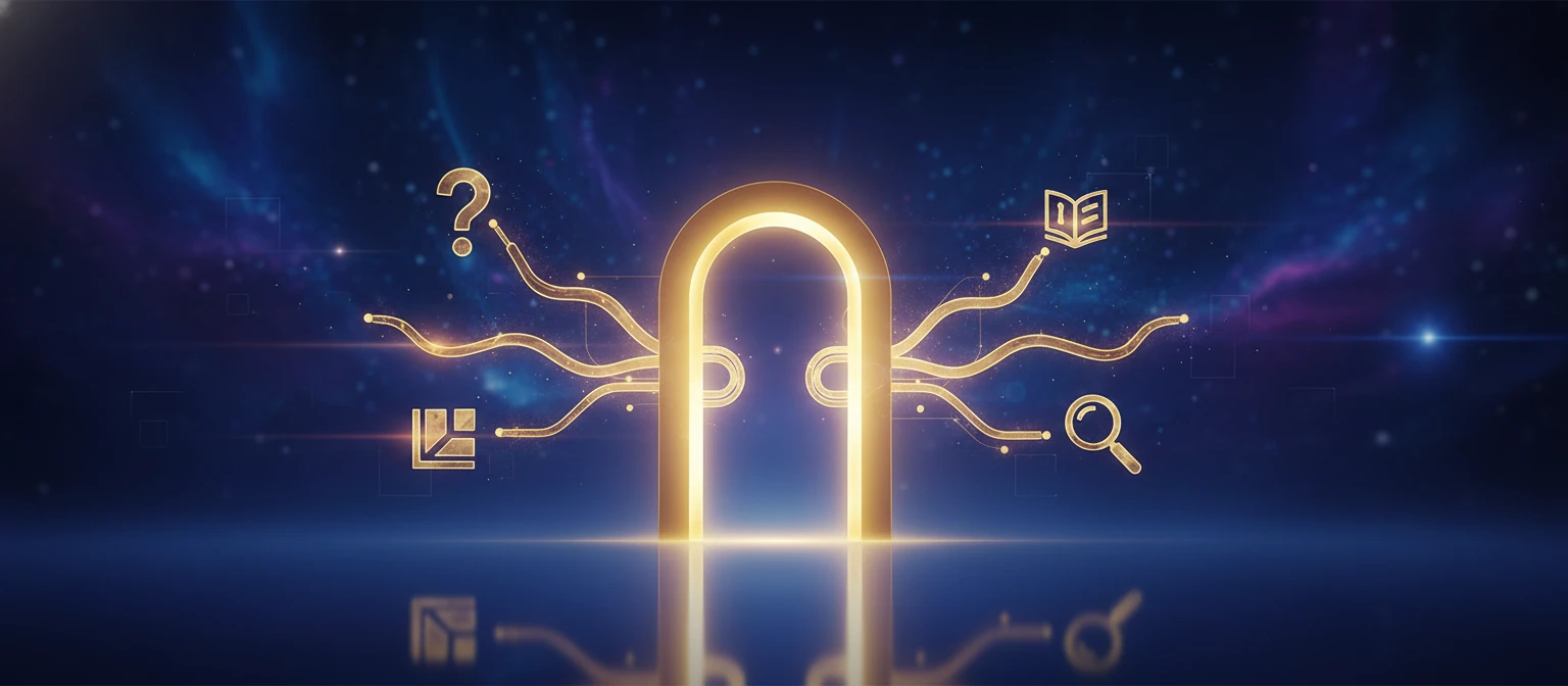 Self-service options and quick links