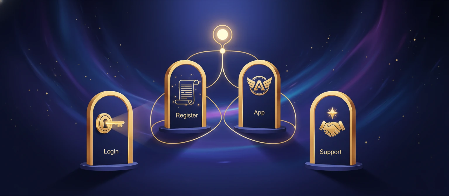 Getting started with casino platform access